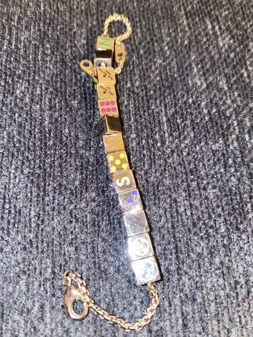 【限定出品】Louis Vuitton ダイスシルバーブレスレット