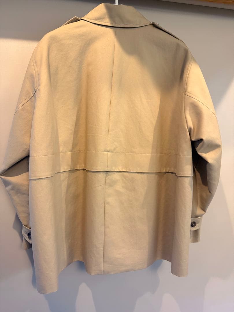 NOBLE コットンダブルクロスハーフコート 38