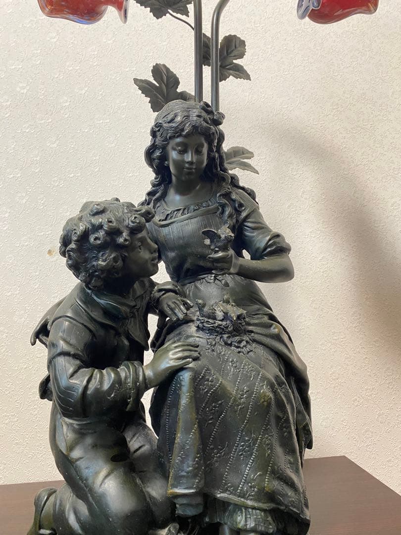 再々値下げ！アンティーク調置物ランプ