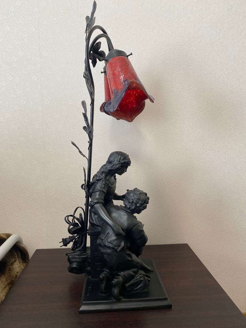 再々値下げ！アンティーク調置物ランプ