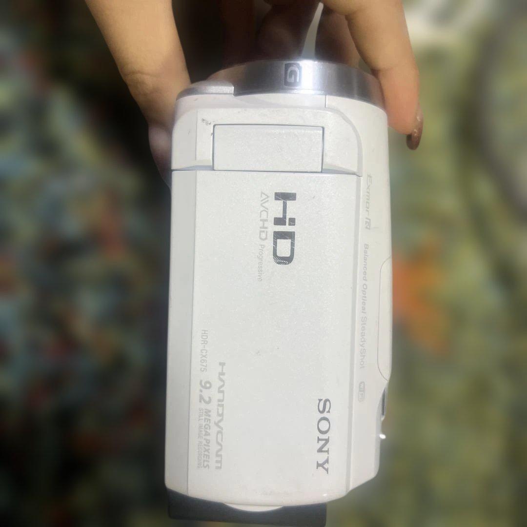 SONY HDR-CX675 ホワイト　動作未確認