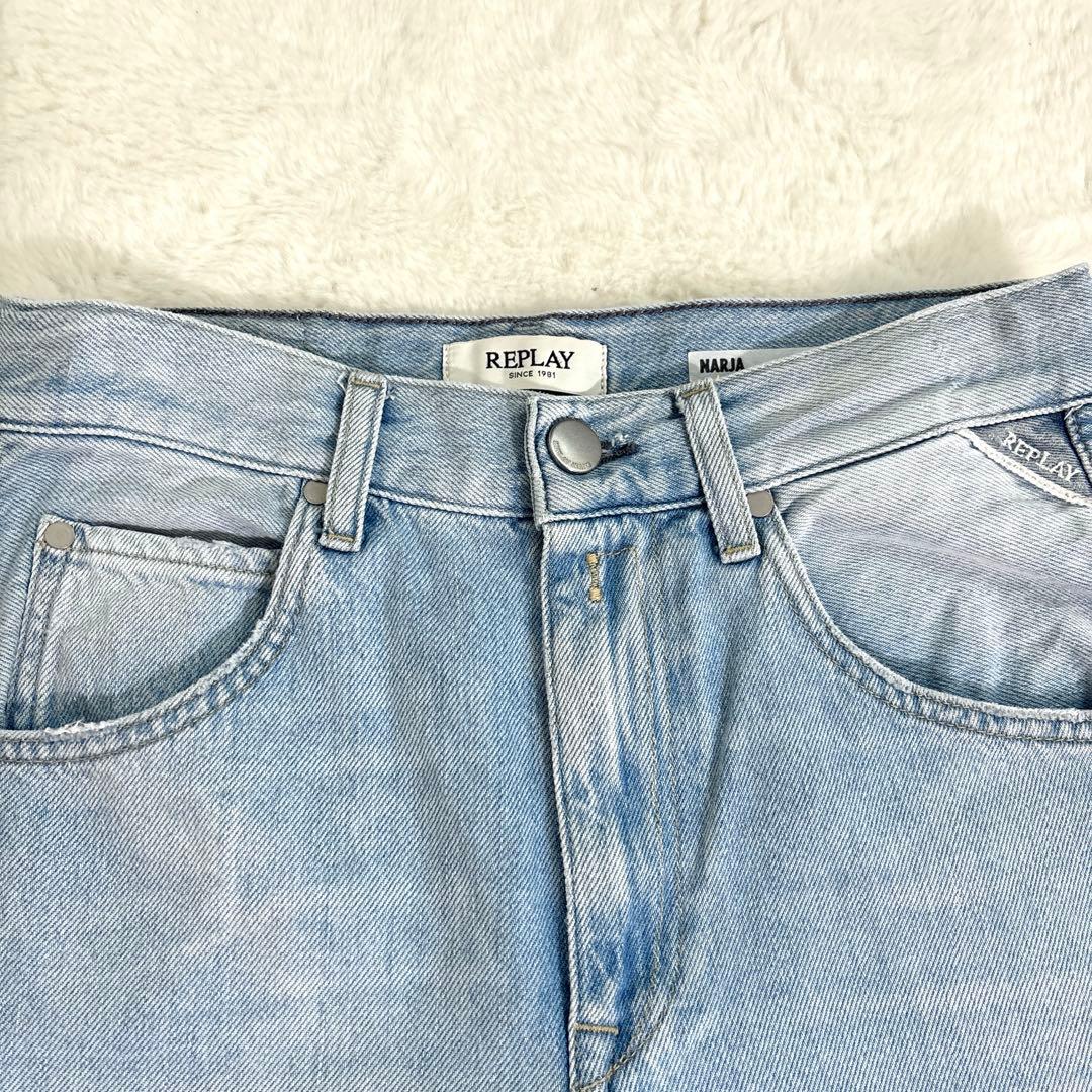REPLAY バギーフィットNARJAテンセルコットンデニム 定価3.5万