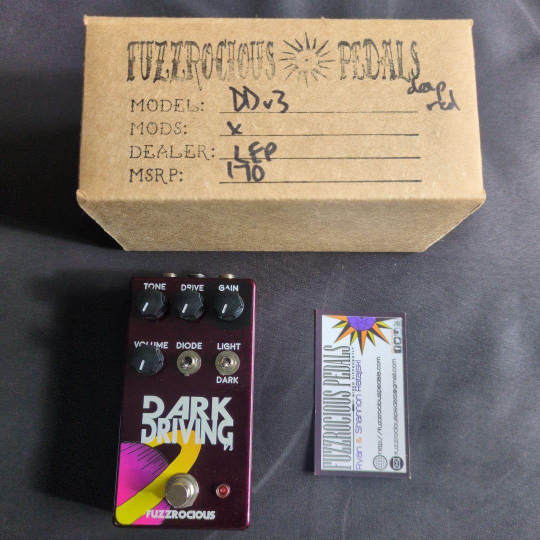 ギター FUZZROCIOUS PEDALS Dark Driving V3