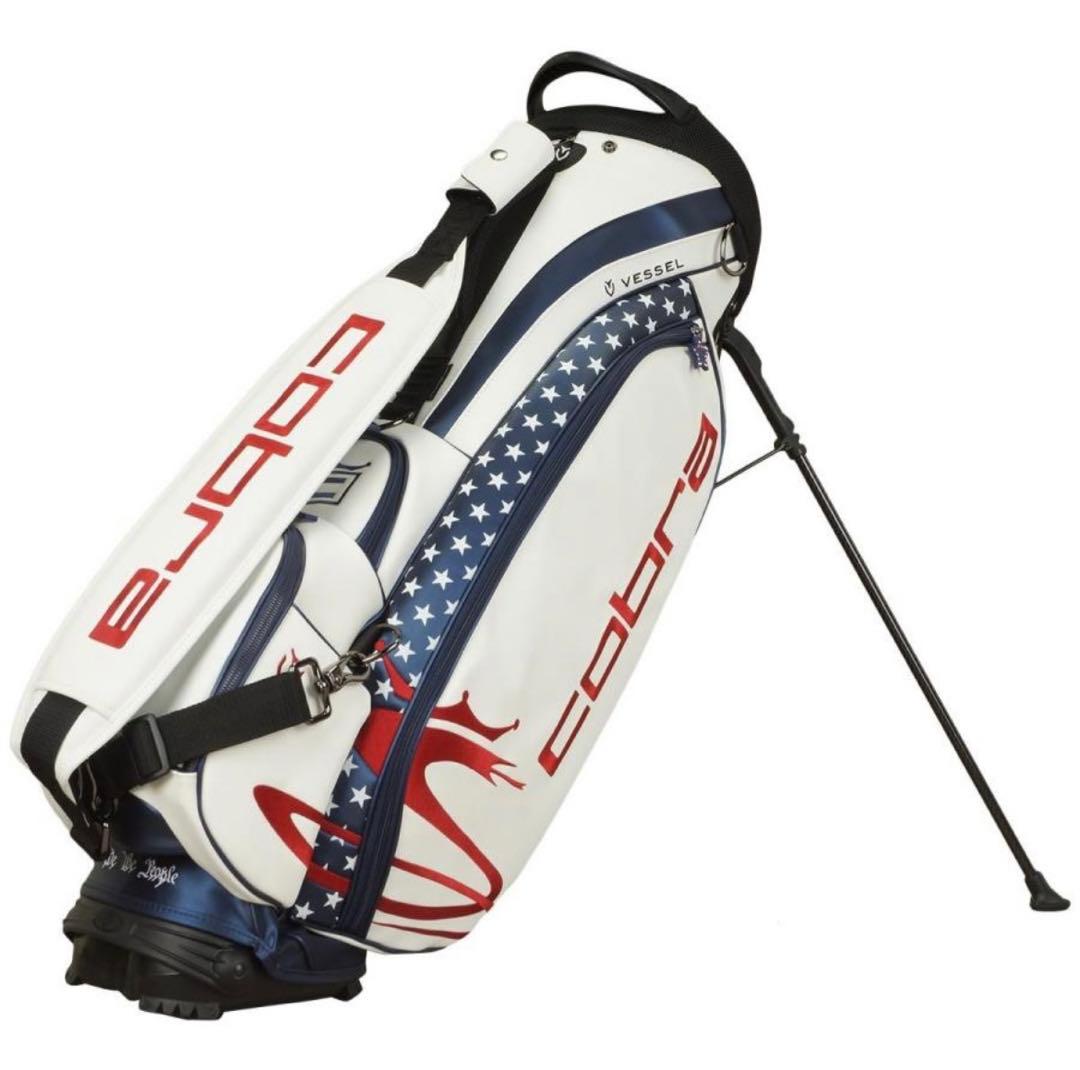 コブラ×ヴェゼル限定スタンドバッグ　全米オープンモデル　リッキーファウラー