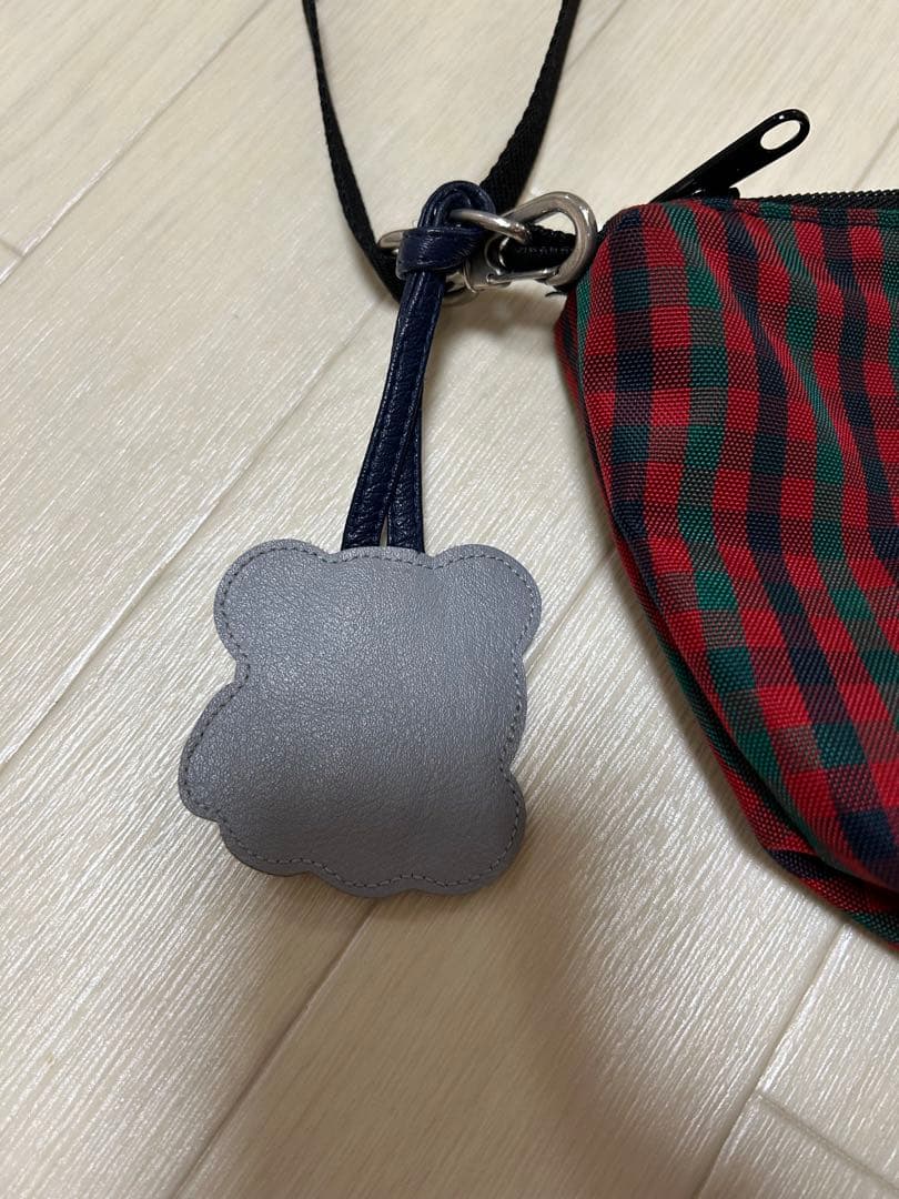 familiar 舟形ポシェット　赤