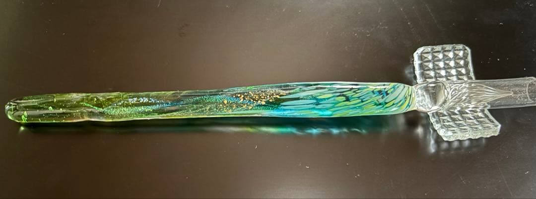 スタジオ嘉硝　春風　ソーダガラスペン