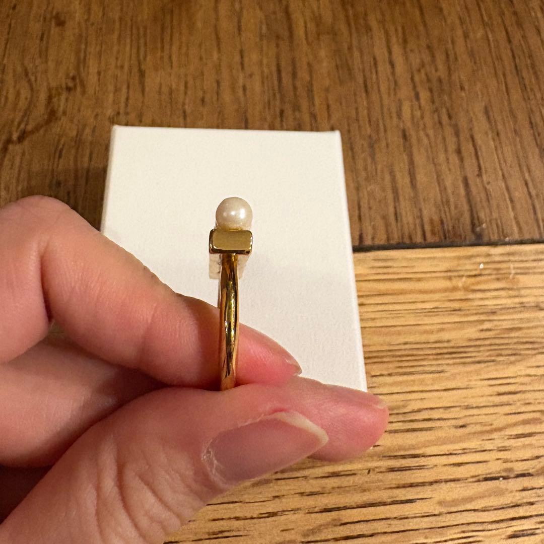 【CHIEKO+】rhythm pearl ring 10号