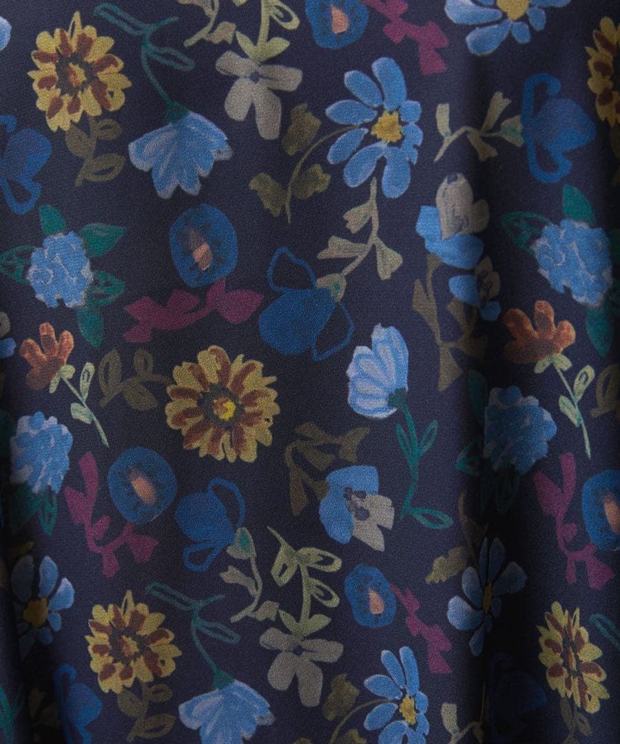 ホコモモラ今季新品タグ付き　フラワープリントワンピース38 33000円