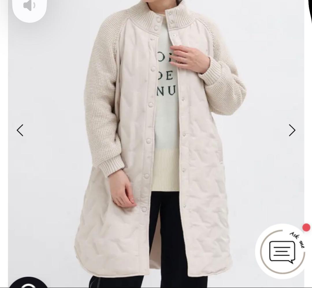 ヤマダヤ　スコットクラブ　キルティング ニット切り替え 新品未使用