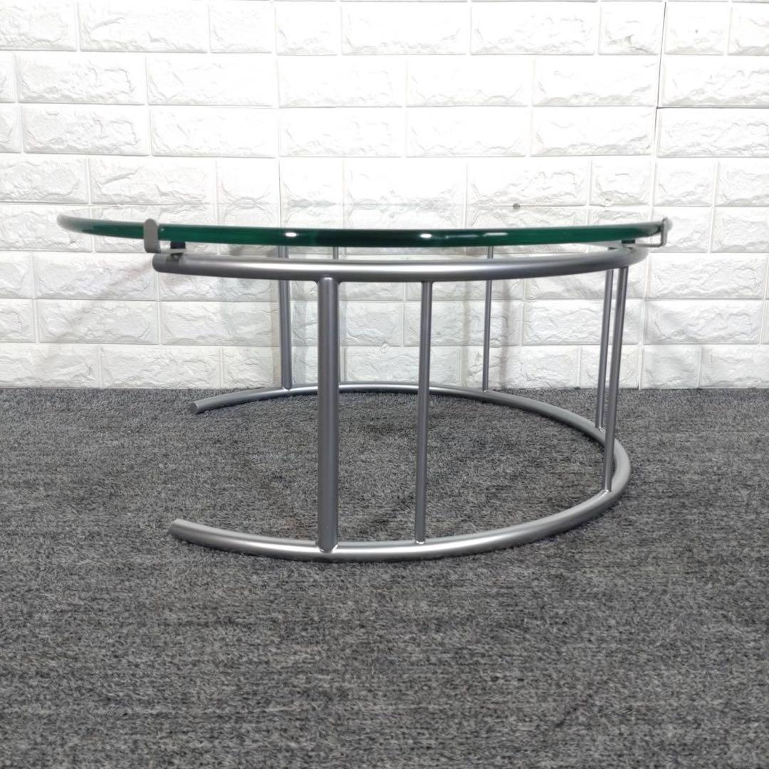 HUKLA フクラ ガラステーブル リビングテーブル 家具 F019