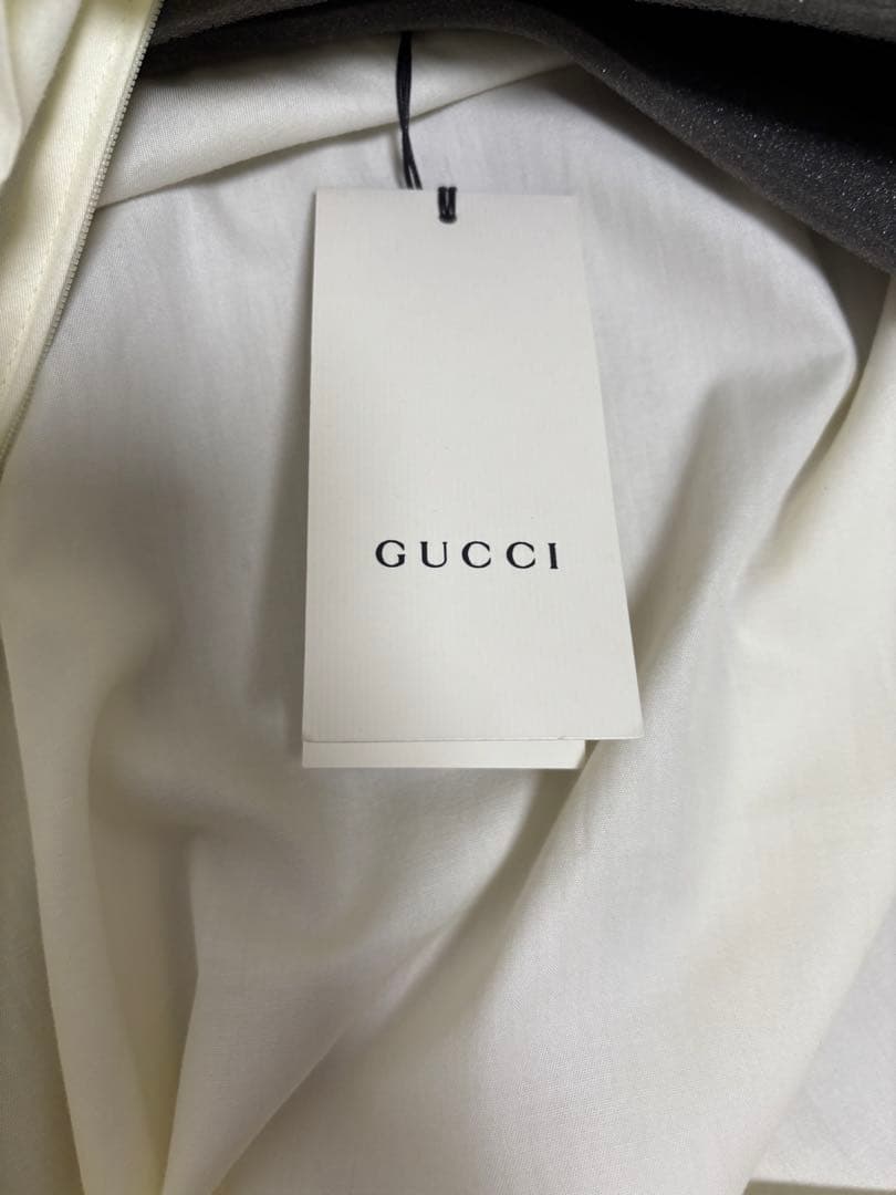 極美品　GUCCI シングルライダースジャケット