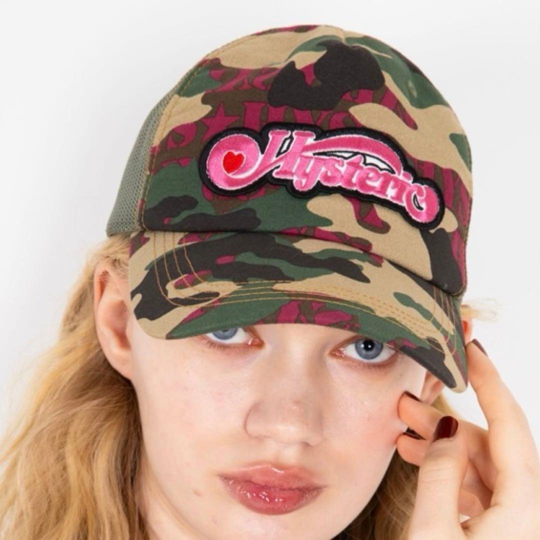 新品未使用 HYSTERIC GLAMOUR 迷彩キャップ