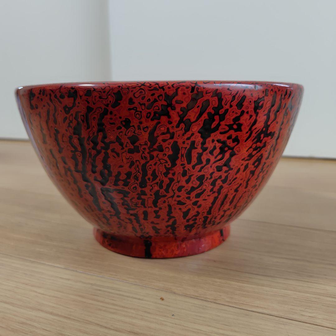 会津塗り 乾漆鉢 何重にも塗られた漆塗り　最終値下げ！