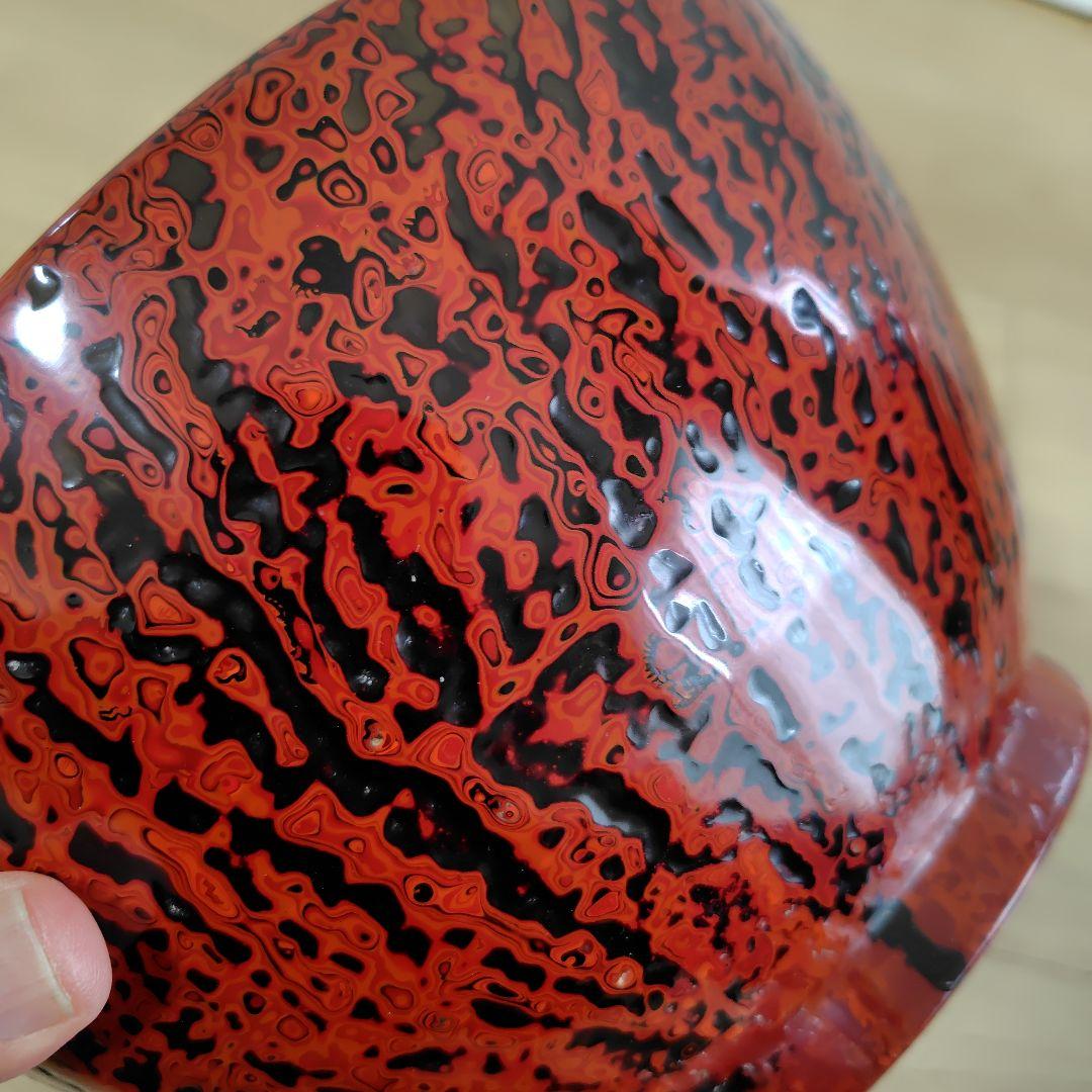 会津塗り 乾漆鉢 何重にも塗られた漆塗り　最終値下げ！