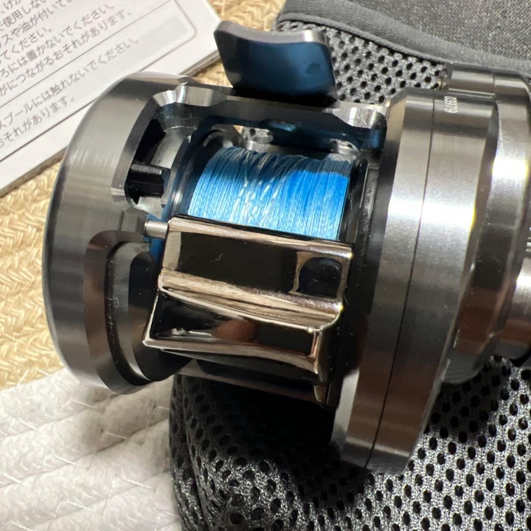 シマノ カルカッタコンクエストDC201 美品 バリアル新品 アンタレス レフト