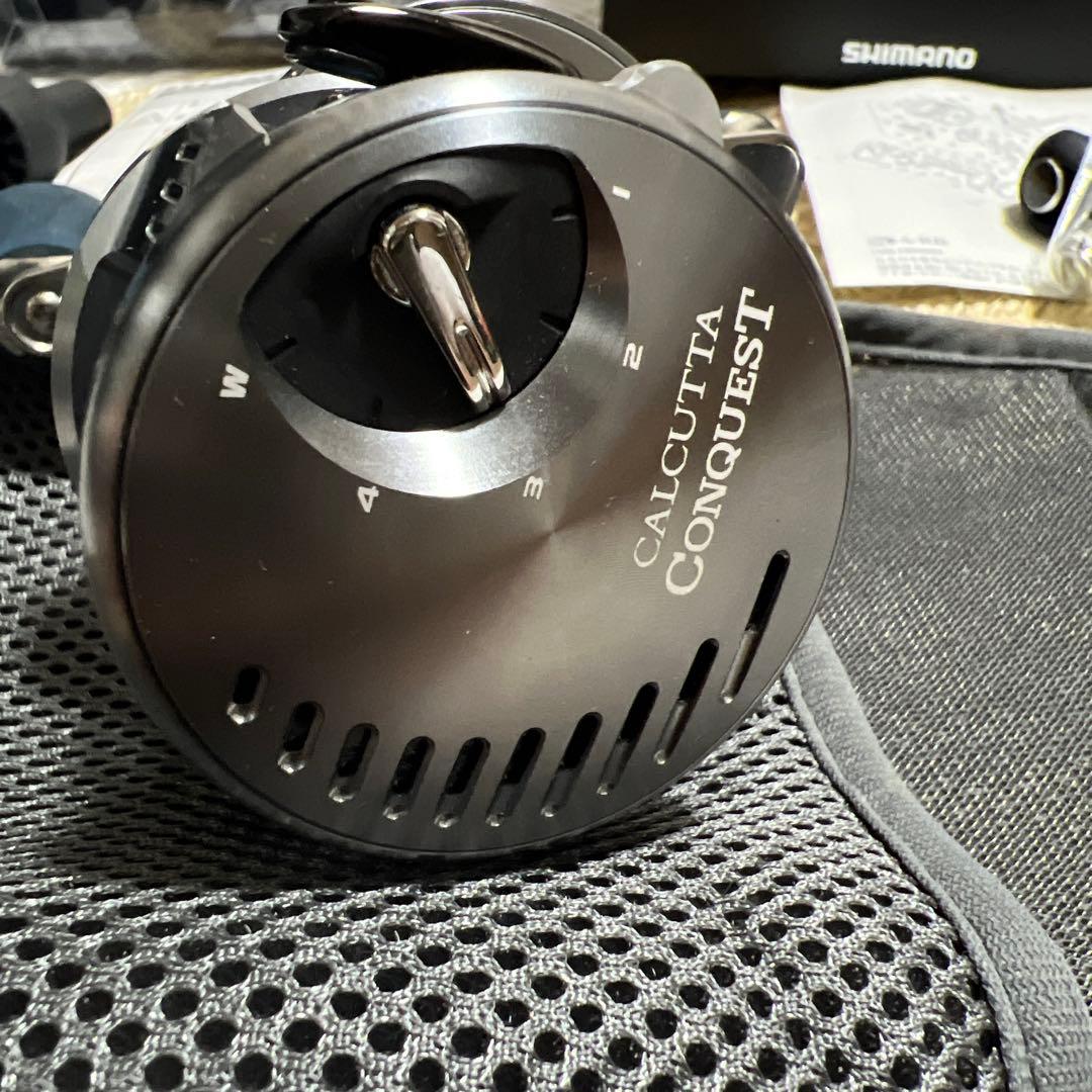 シマノ カルカッタコンクエストDC201 美品 バリアル新品 アンタレス レフト