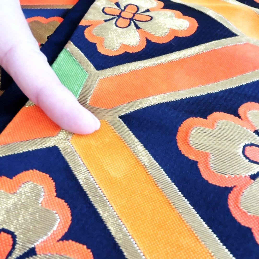 フルセット　七五三　7歳女の子　きもの　絹　紫　牡丹　小物セット