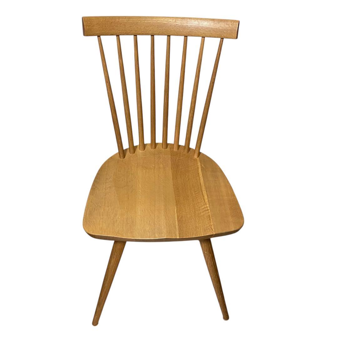 ①【美品】飛騨産業 プレシェルト ダイニングチェア PS223 無垢