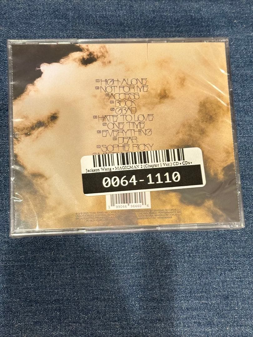 jackson wang MAGICMAN 2 CD Ver1.2.3まとめ
