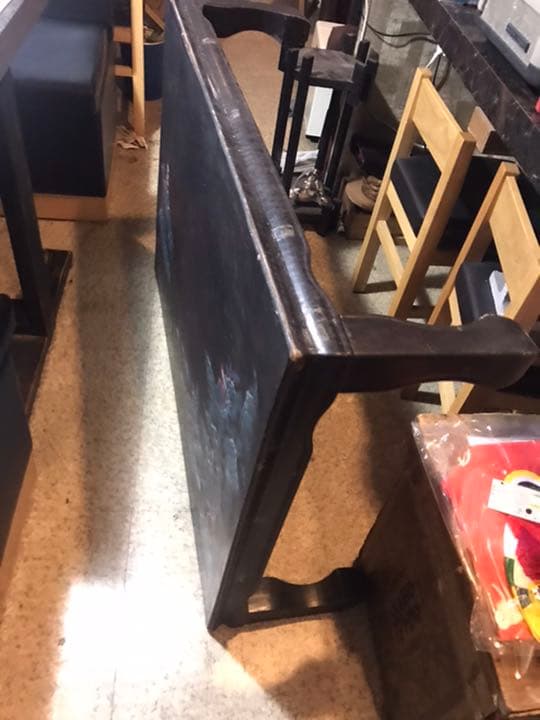 座卓、山水画の座卓、座卓に螺鈿絵画、螺鈿画、螺鈿水墨画、テーブルちゃぶ台、衝立