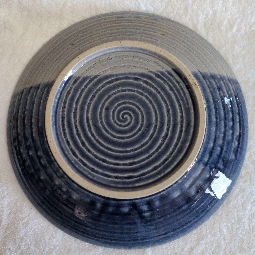 たち吉オシャレ・レンゲ他 ネイビー グレー 食器セット 約30cm・大皿