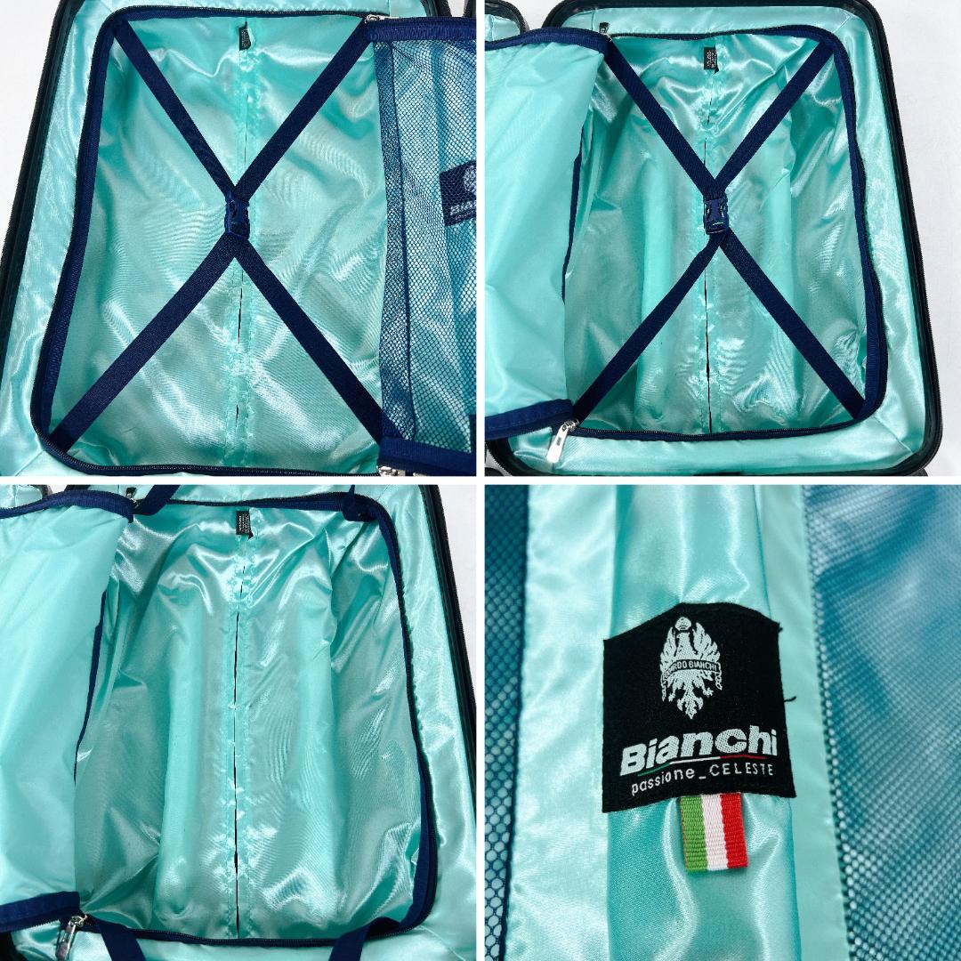 Bianchi ビアンキ キャリーバッグ スーツケース マットブラック 機内持込