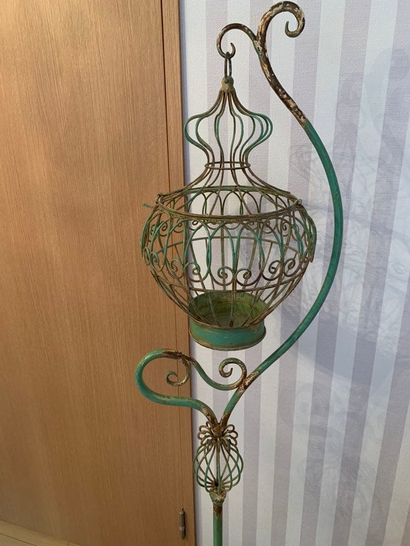 バードゲージ　アンティーク　シャビーシック　ブロカント　送料込