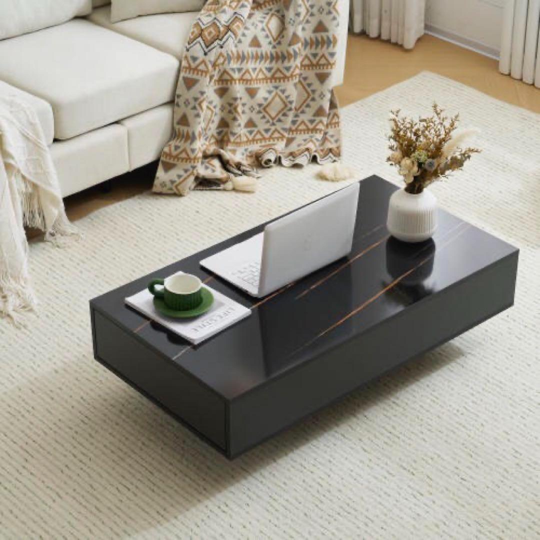 ローテーブル 収納付き テーブル パソコンテーブル センターテーブル