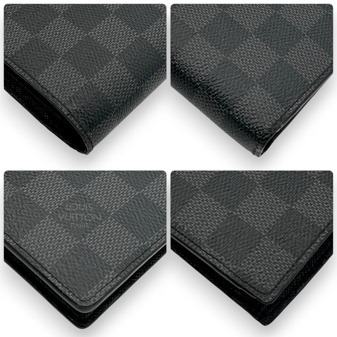 ルイヴィトン ダミエ・グラフィット ポルトフォイユ・マルコ 二つ折り財布