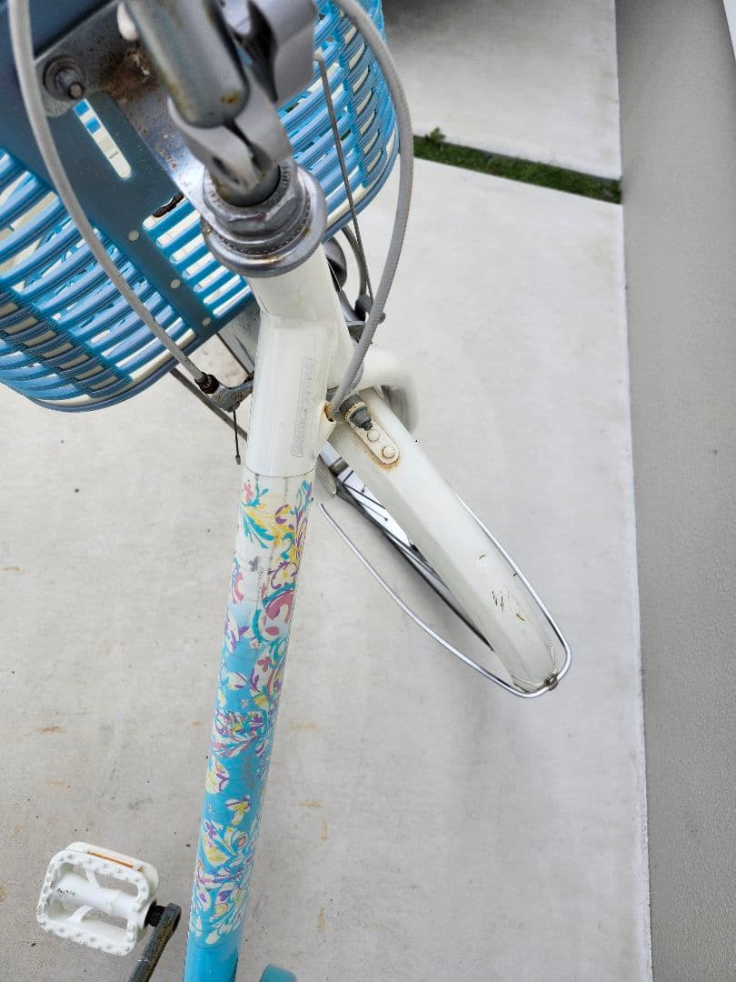 兵庫県　ブリヂストン　エコパル　22インチ　子供用自転車 ブルー