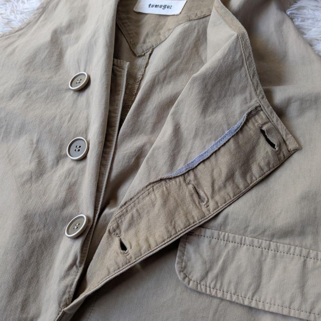 tumugu:/ツムグ　ジンバブエコットンツイル　オールインワン　サイズFree