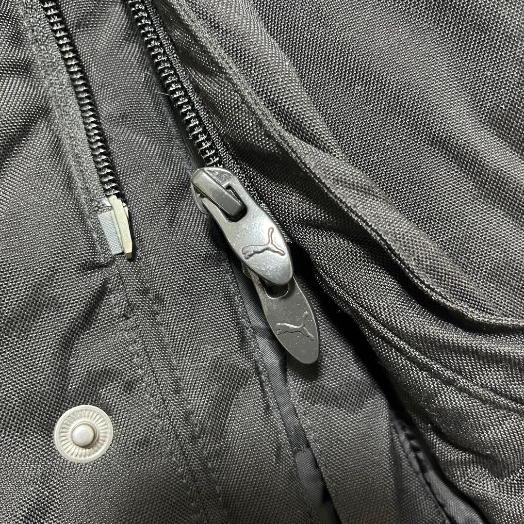 【新品未使用】PUMA ベンチコート ブラック Lサイズ 2way フード着脱