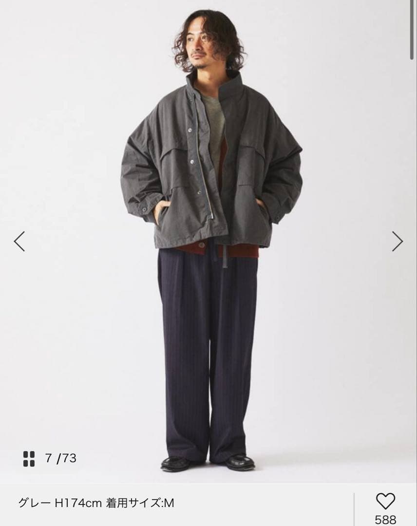 3WAYフェード BDU ジャケット　ライナー付き　Mサイズ