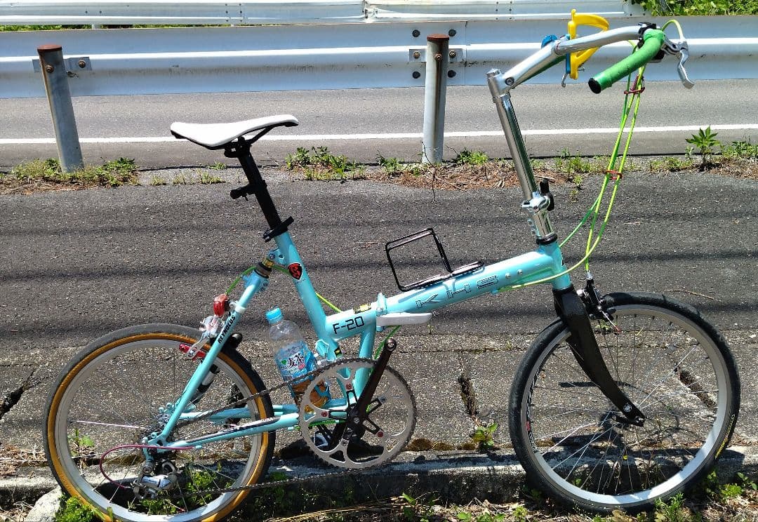 ＫＨＳ　F―20S ミニベロ折り畳みカスタム