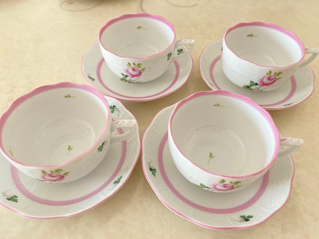 ヘレンド　ウィーンの薔薇　食器16点セット