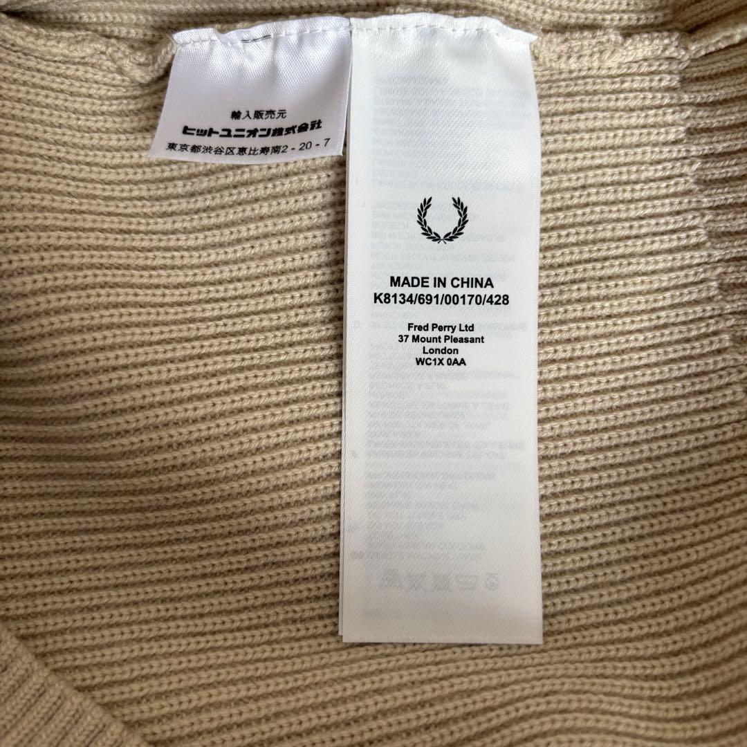 FRED PERRY フレッド ペリーハーフジップ ニット ジャンパー