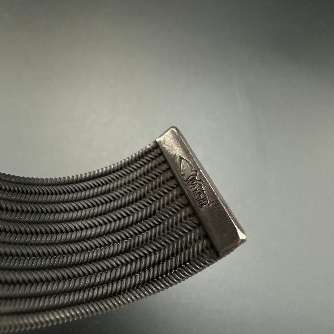 Navajo Stanley Parker パイロットマウンテン　バングル