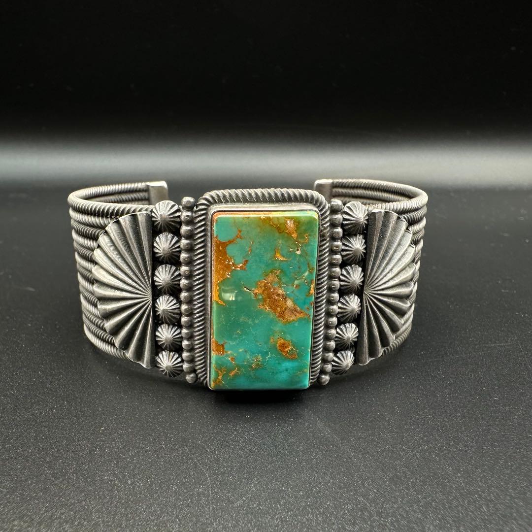 Navajo Stanley Parker パイロットマウンテン　バングル