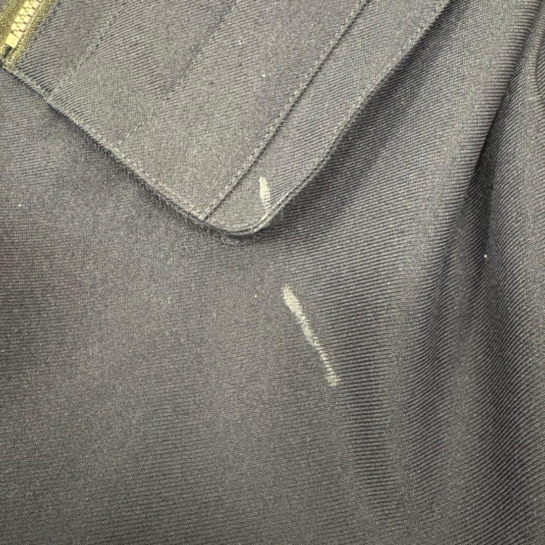 寅壱　限定　ドカジャン　パイロットジャンパー 7575 アニマル柄　紺　Lサイズ