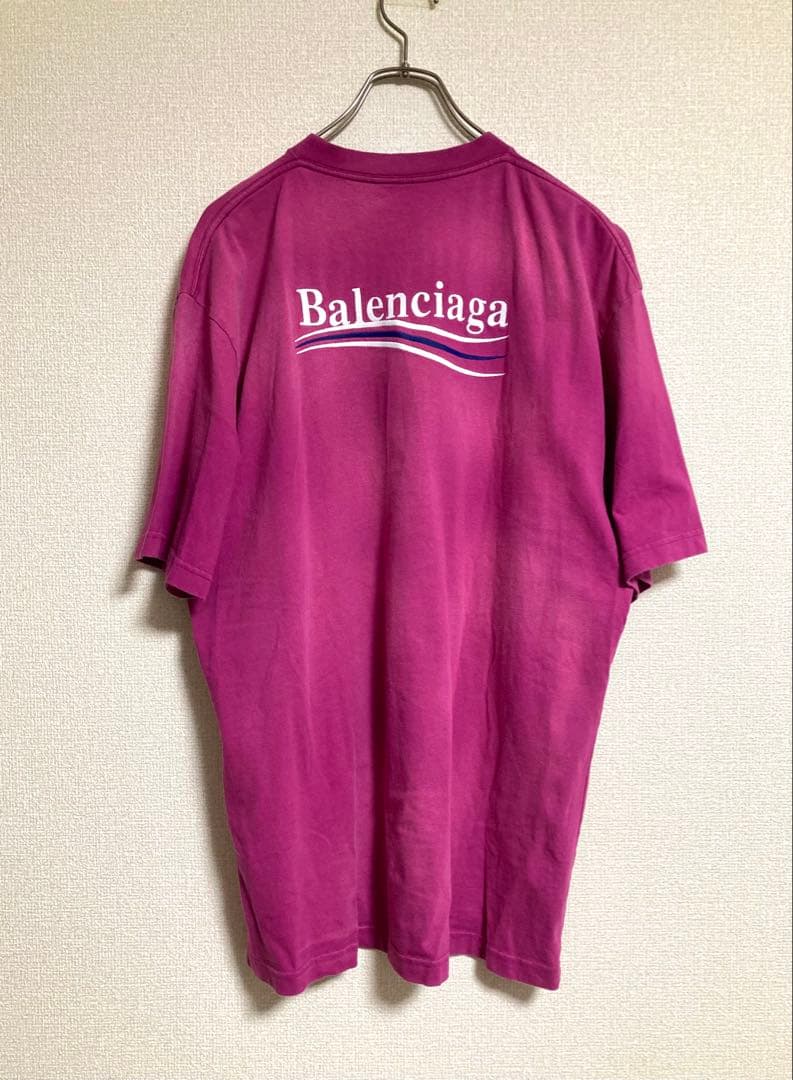 Balenciaga バレンシアガ　キャンペーンロゴ Tシャツ