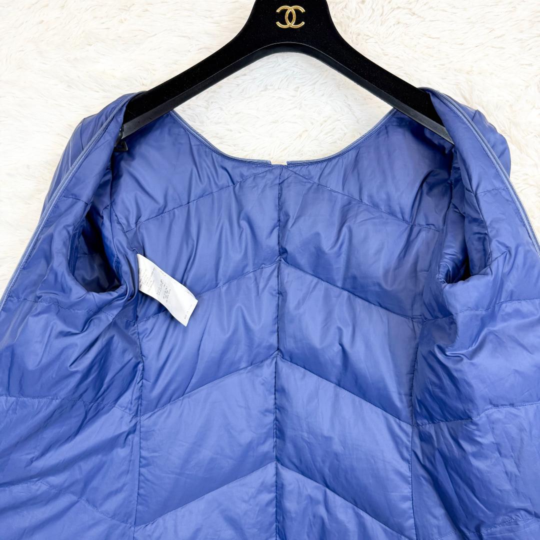 【美品】ICB トレンチコート ダウン 脱着可能ライナー付 ネイビー 11号