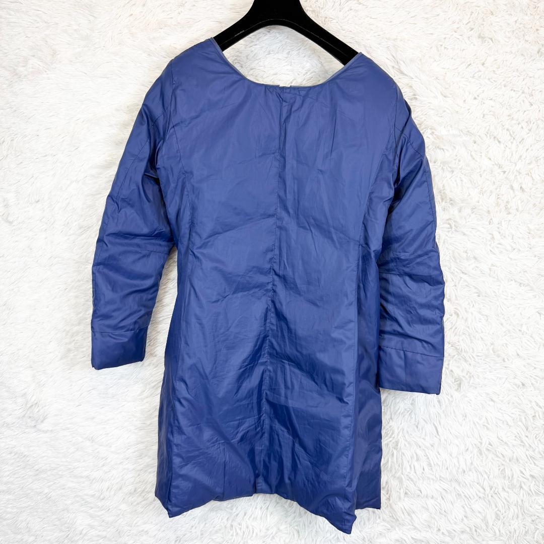 【美品】ICB トレンチコート ダウン 脱着可能ライナー付 ネイビー 11号