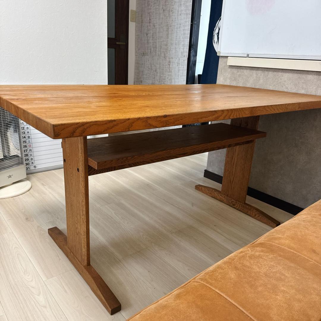 クラッシュゲートEasyLifeCAINⅱダイニングテーブルオーク北欧Style