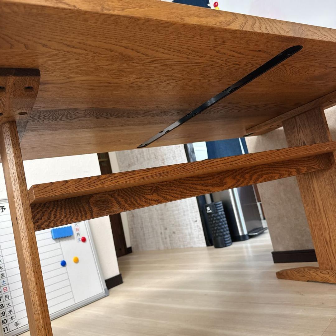 クラッシュゲートEasyLifeCAINⅱダイニングテーブルオーク北欧Style