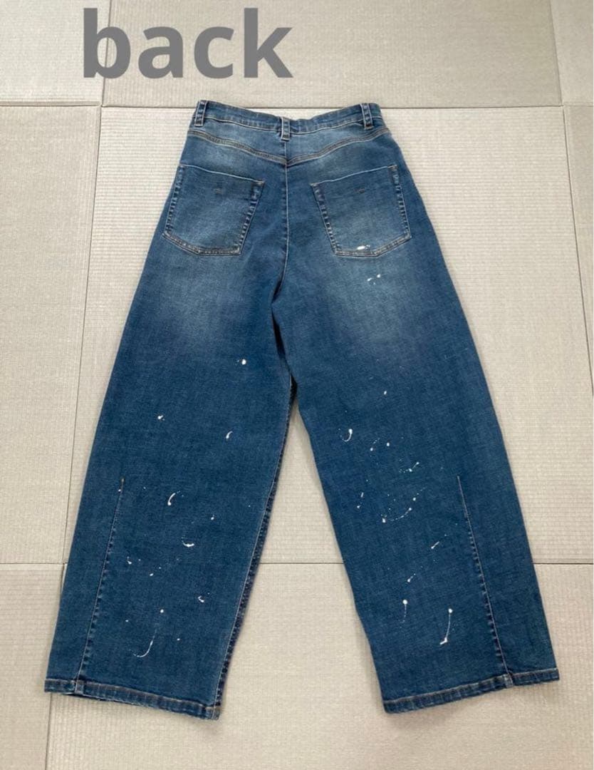 ayane バレルレッグデニムパンツ　新品未使用