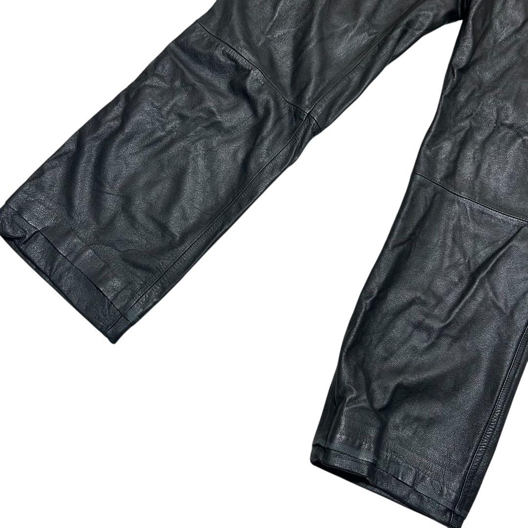 希少な大きいサイズ　HARLEY DAVIDSON レザーパンツ　バイカーパンツ