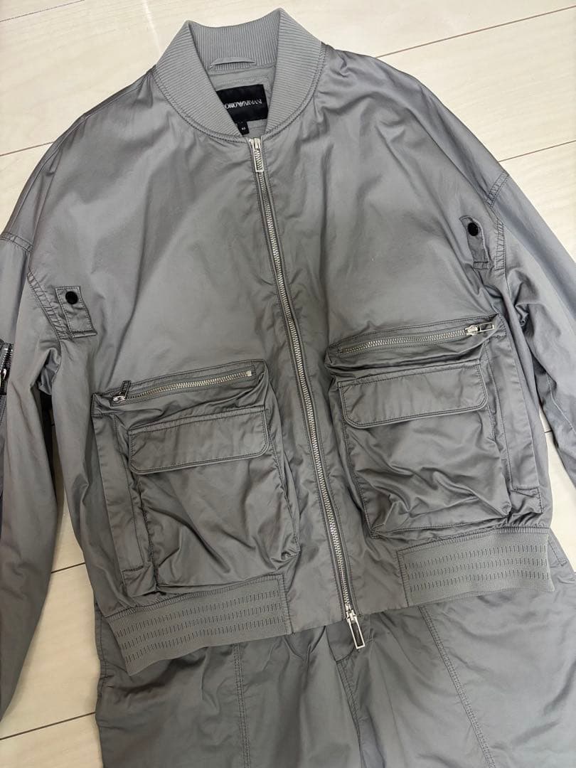 EMPORIO ARMANI ♦︎MA-1ジャケット・パンツセット アップ46
