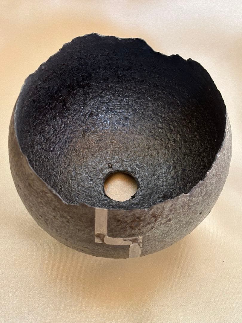 週末限定値下‼︎BOTANIZE GOUJIN新作「黒燻銀彩」浅鉢（新品、S）