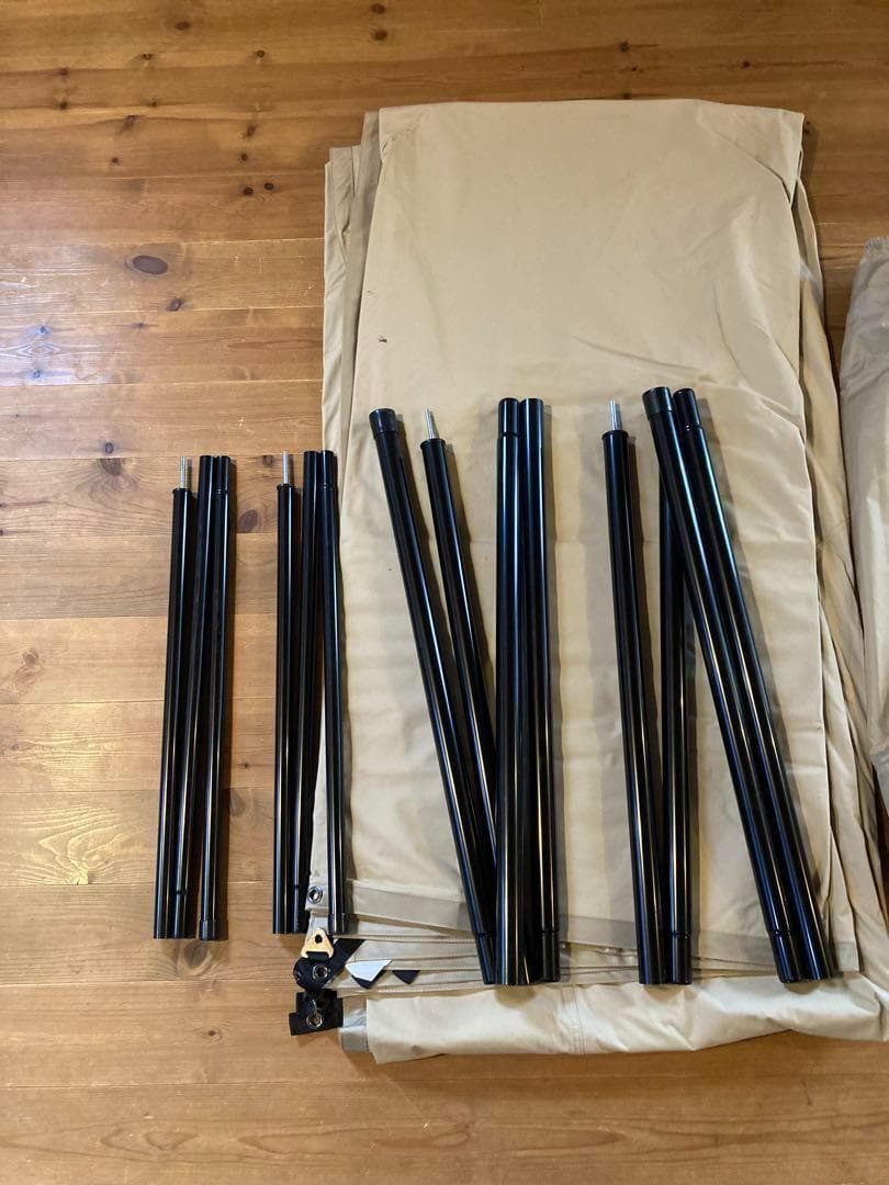 サバティカル タープ マリポサL TC スクエア型 キャンプ ライトベージュ