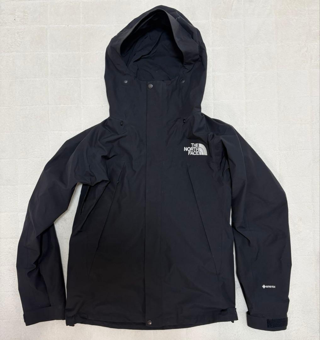 ノースフェイ ス マウンテン ジャケット パーカー 黒 L NP61800